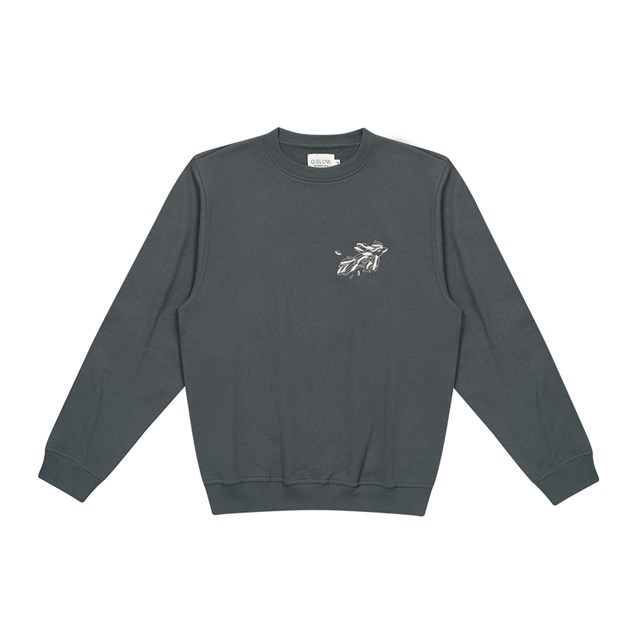 Sweatshirt Bird Gris 2