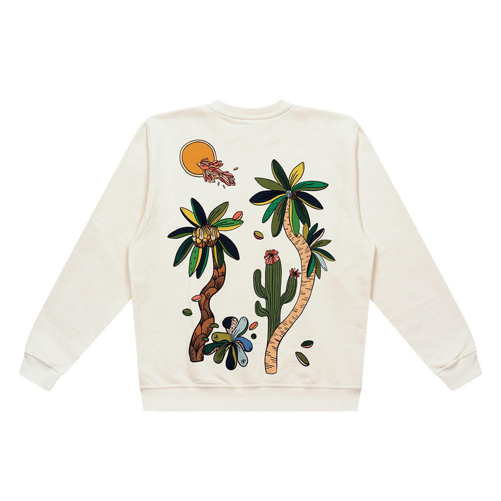 Sweatshirt Jungle Crème 2