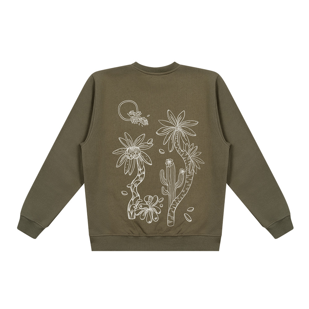 Sweatshirt Jungle Olive 2