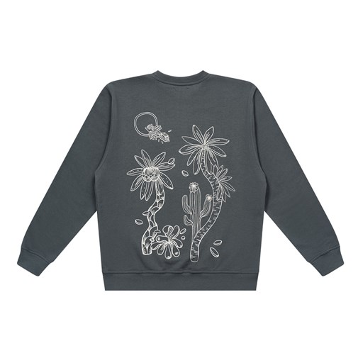 Sweatshirt Jungle Gris