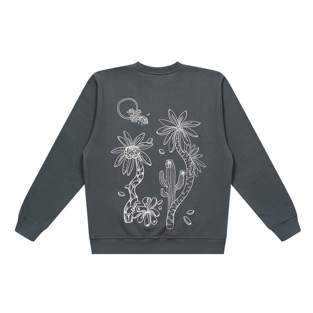 Sweatshirt Jungle Gris 2