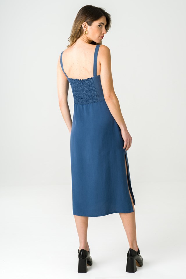Robe Jade en Tencel - Vert imprimé 5