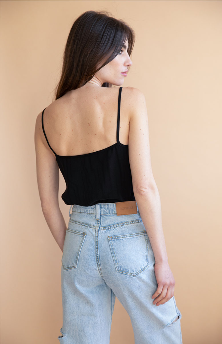 Caraco Adénia en Tencel - Noir 3