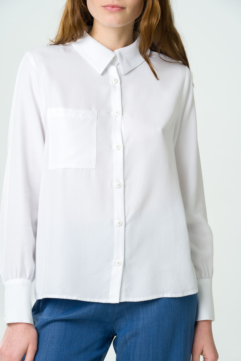 Chemise Kauri en Tencel - Blanche 5