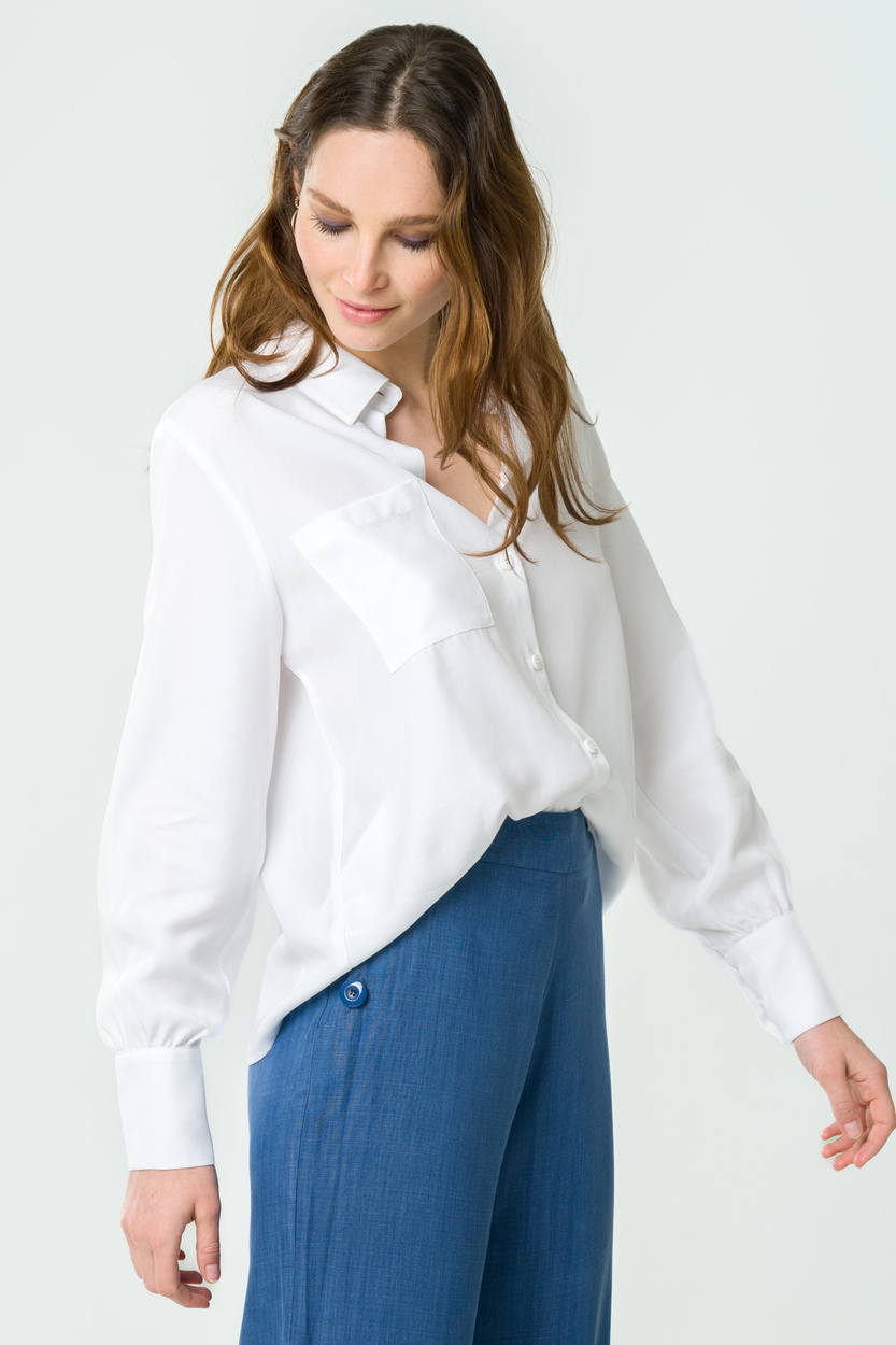 Chemise Kauri en Tencel - Blanche 3