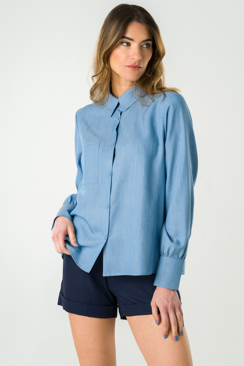 Chemise Kauri en Tencel - Bleu jeans 4