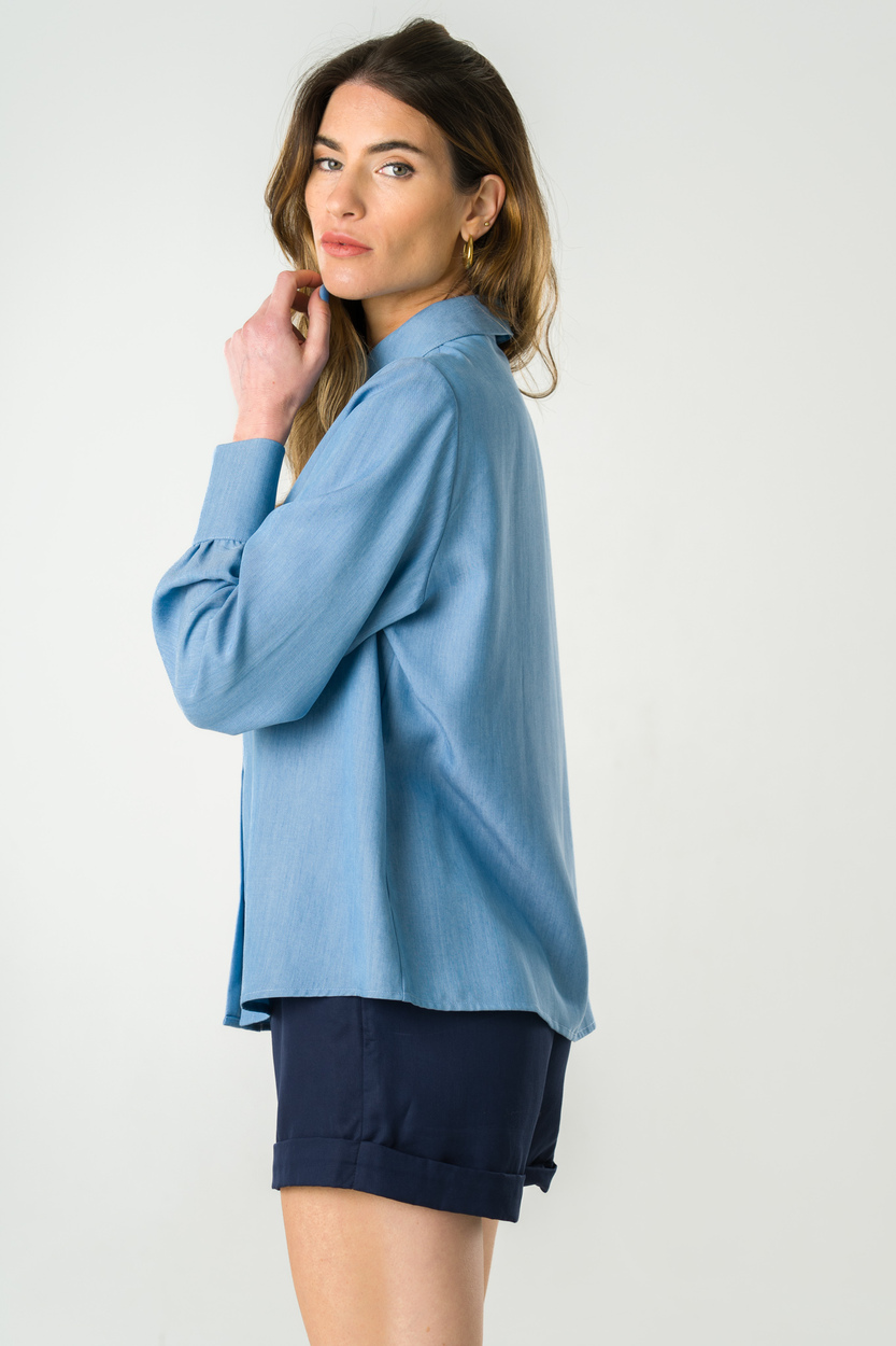 Chemise Kauri en Tencel - Bleu jeans 5