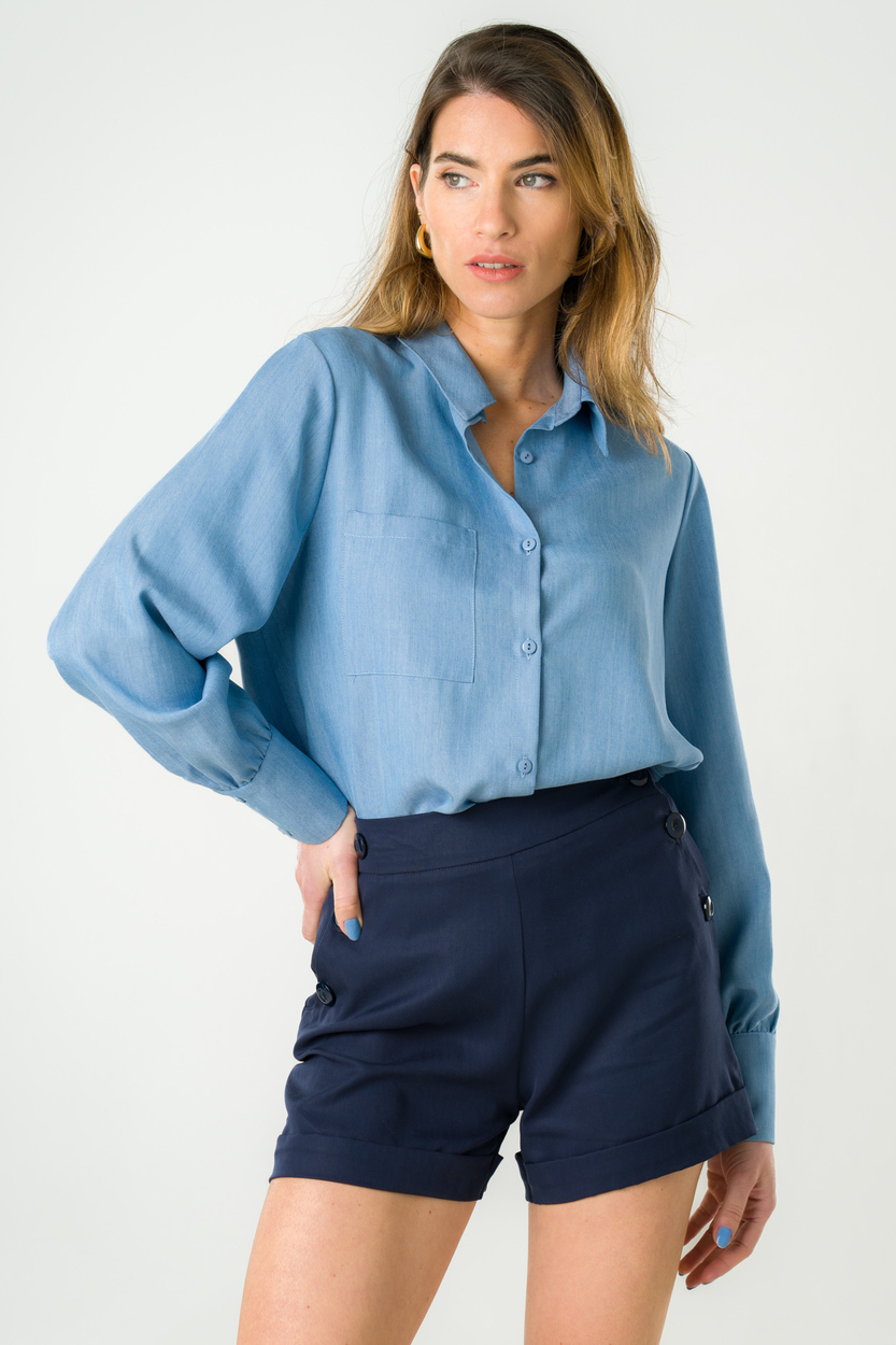 Chemise Kauri en Tencel - Bleu jeans 3