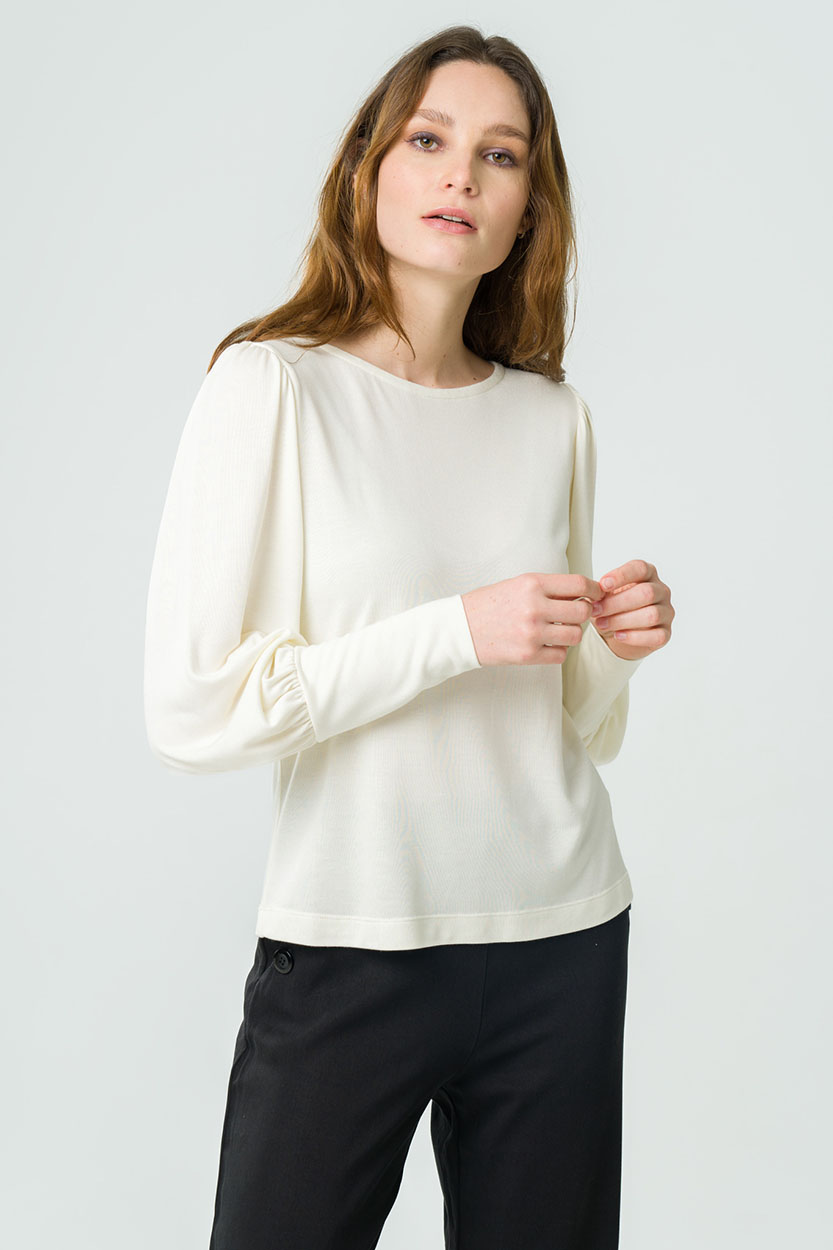 Pull Freesia en Modal - Ecru 5