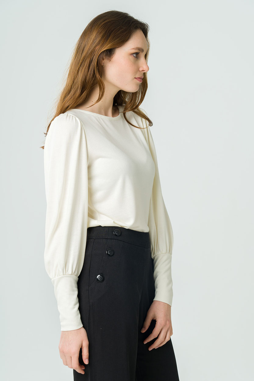 Pull Freesia en Modal - Ecru 4