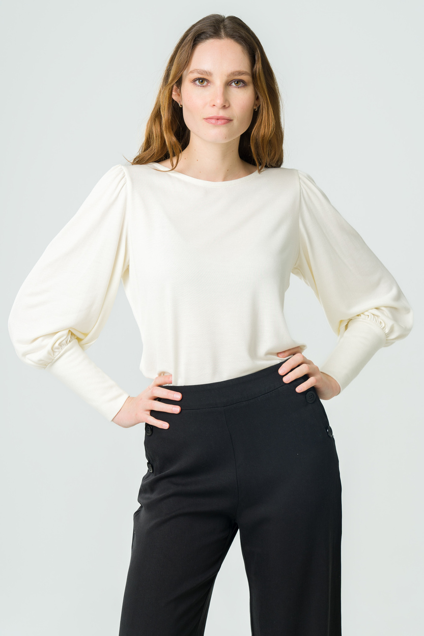 Pull Freesia en Modal - Ecru 3