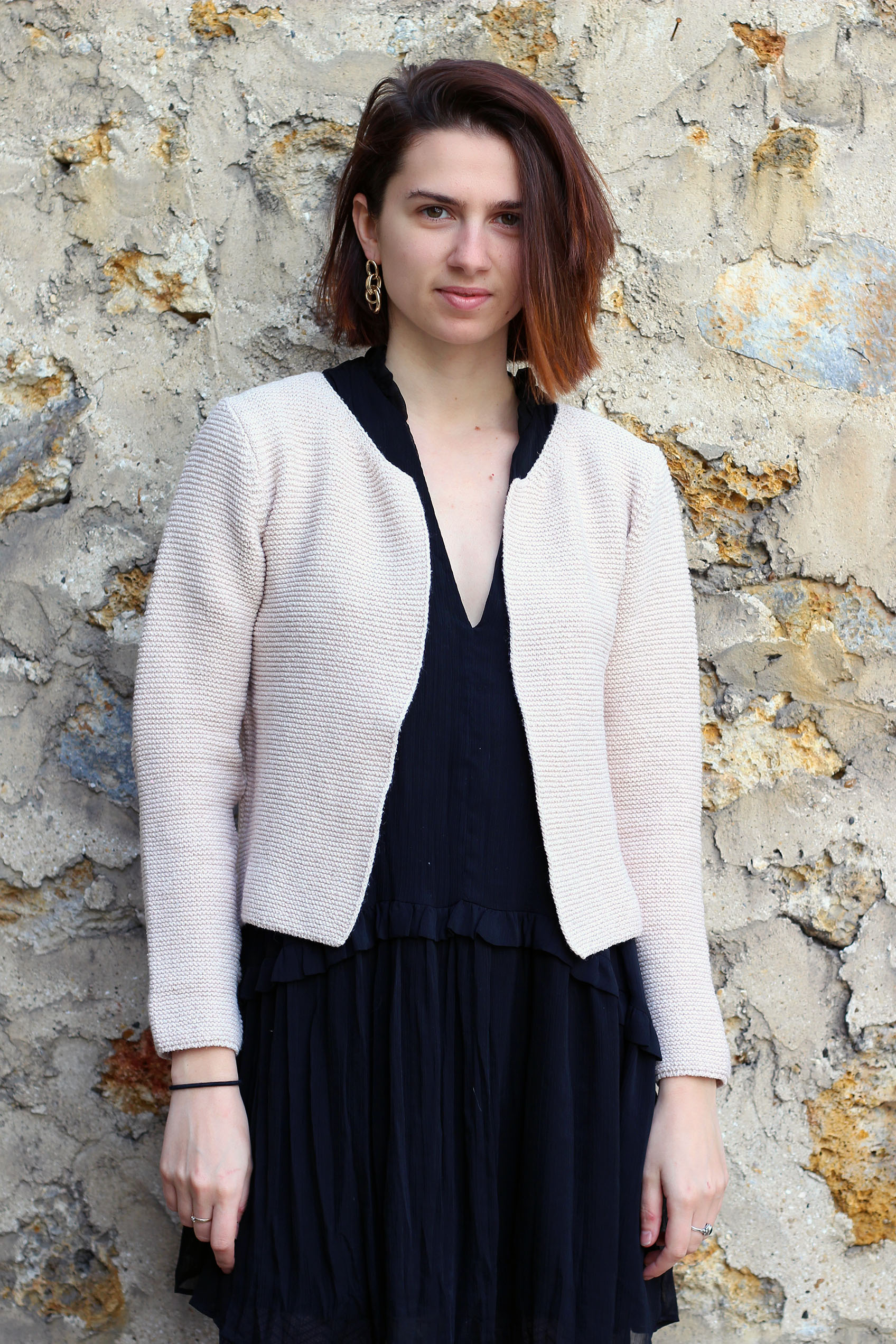 Cardigan Romarin BLEU JEAN -100% Made in France 10