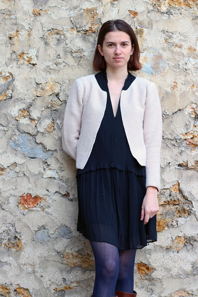 Cardigan Romarin BLEU JEAN -100% Made in France 7