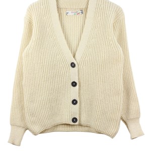 Gilet Baobab ECRU 100% Made in France EN LAINE RECYCLÉE