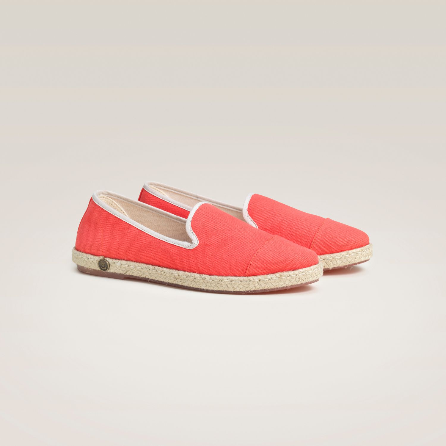 Espadrille en coton recyclé, rose 8