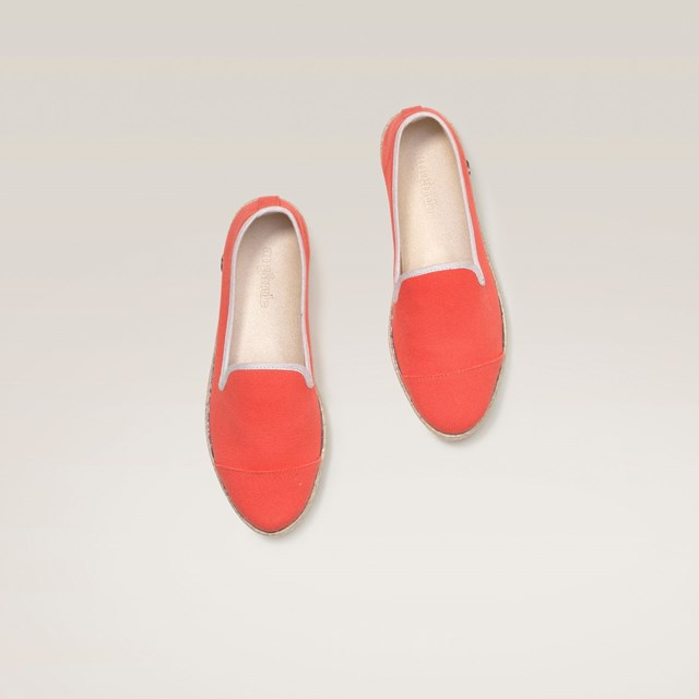 Espadrille en coton recyclé, rose 7