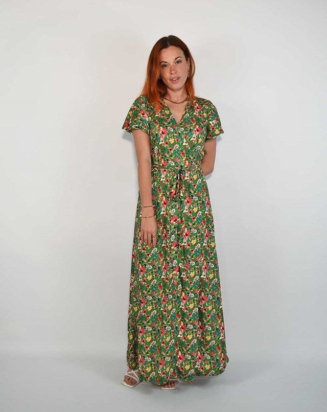 Robe ZADY Aatise écoresponsable 100% Viscose robe été tendance