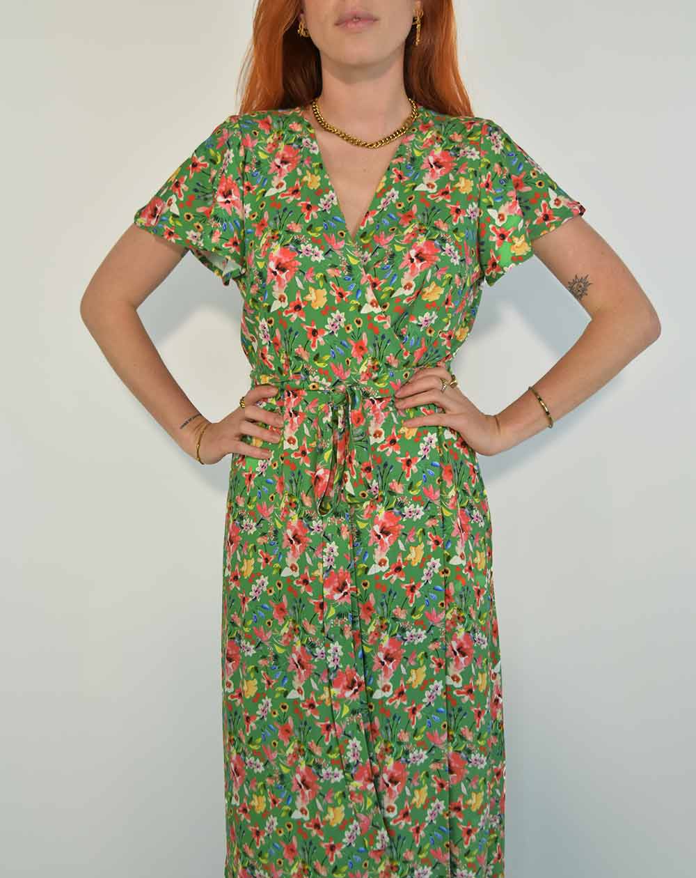 Robe ZADY plan rapproché pour les détails, Aatise