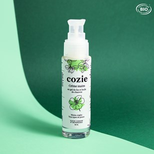 Crème mains nourrissante - Gel de lin & huile de chanvre - 50ml