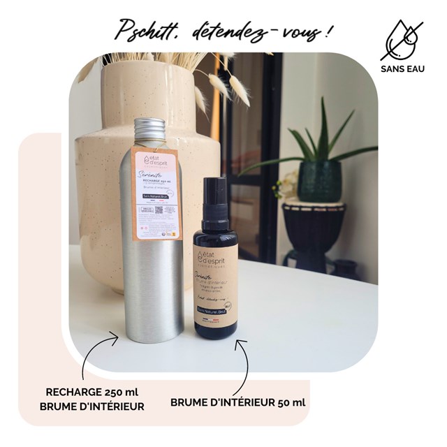 Parfum d'intérieur et recharge pour une consommation Zéro Déchet
