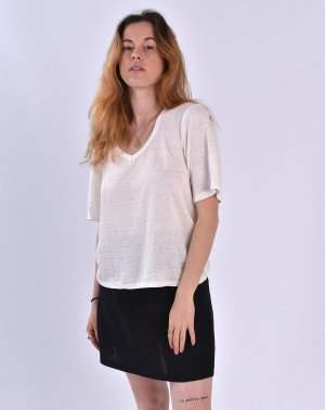 JUPE TRAPÈZE ZULIA - 100% Laine upcyclée noir