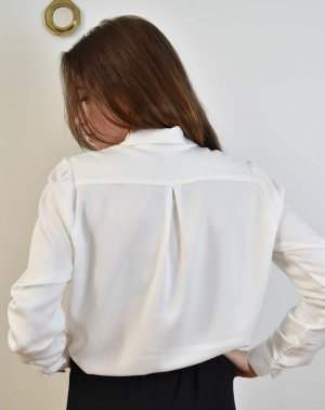 CHEMISE ZALABIS FEMME - 100% EcoVero Blanc