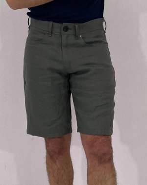 Short Ziggy Homme en 100% Lin Taupe