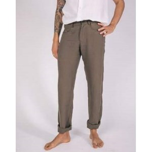 Pantalon Zanzibar Droit Homme en 100% Lin Kaki