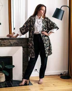 KIMONO ZAURA FEMME - EcoVero imprimé