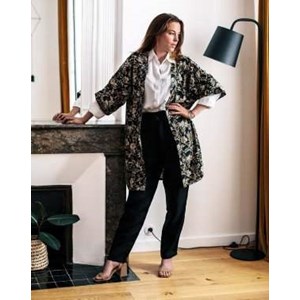 KIMONO ZAURA FEMME - EcoVero imprimé