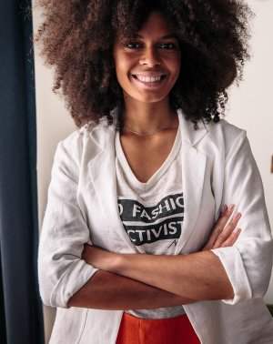 VESTE ZULAT COUPE DROITE - 100% Lin Blanc 2