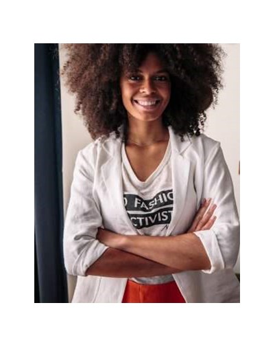 VESTE ZULAT COUPE DROITE - 100% Lin Blanc