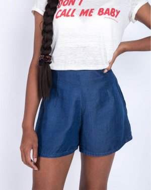 SHORT TAILLE HAUTE ZEF AATISE EN 100% LYOCELL