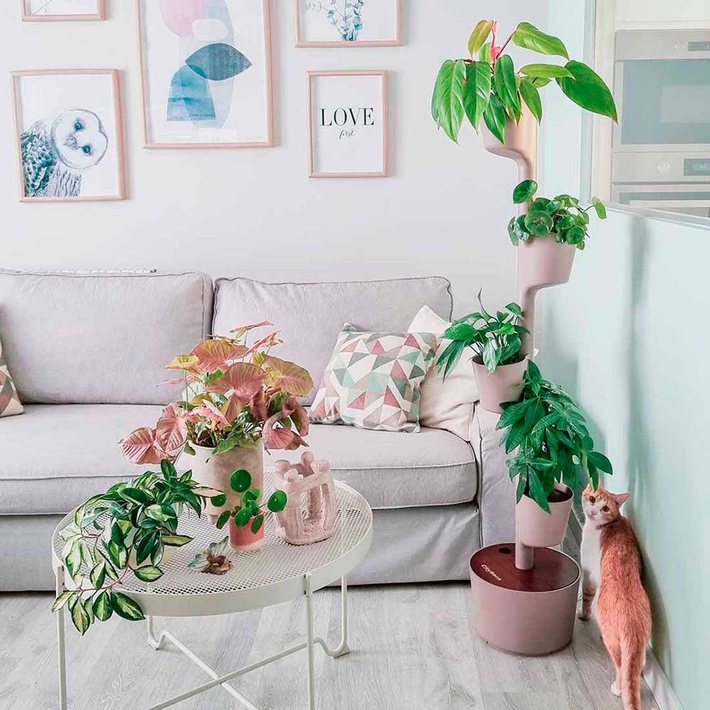 Jardinière verticale avec arrosage manuel 14