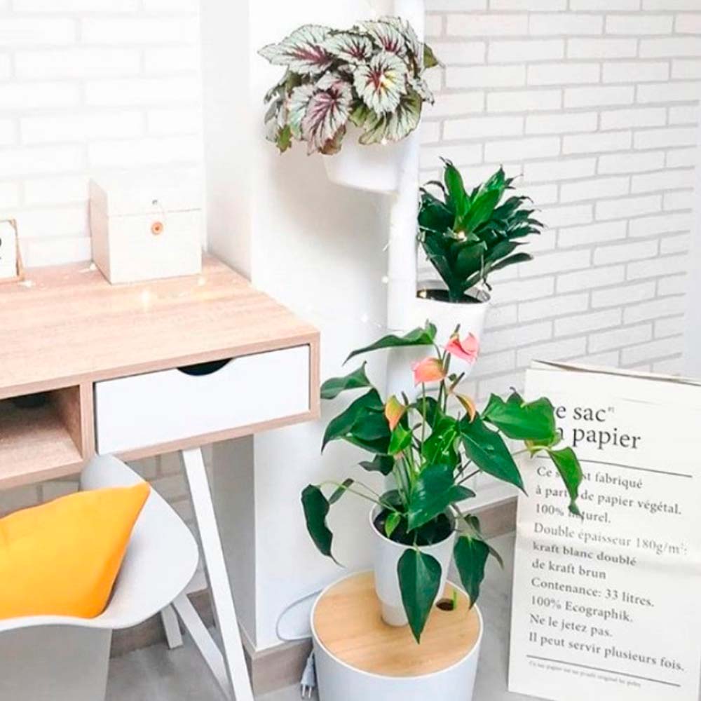 Jardinière verticale avec arrosage manuel 17