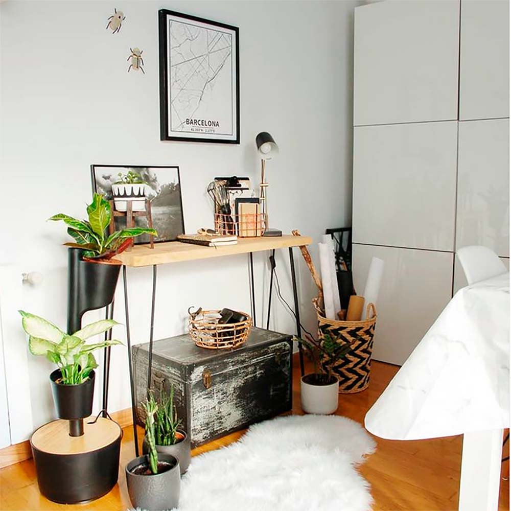 Jardinière verticale d'intérieur avec graine à arrosage automatique 5