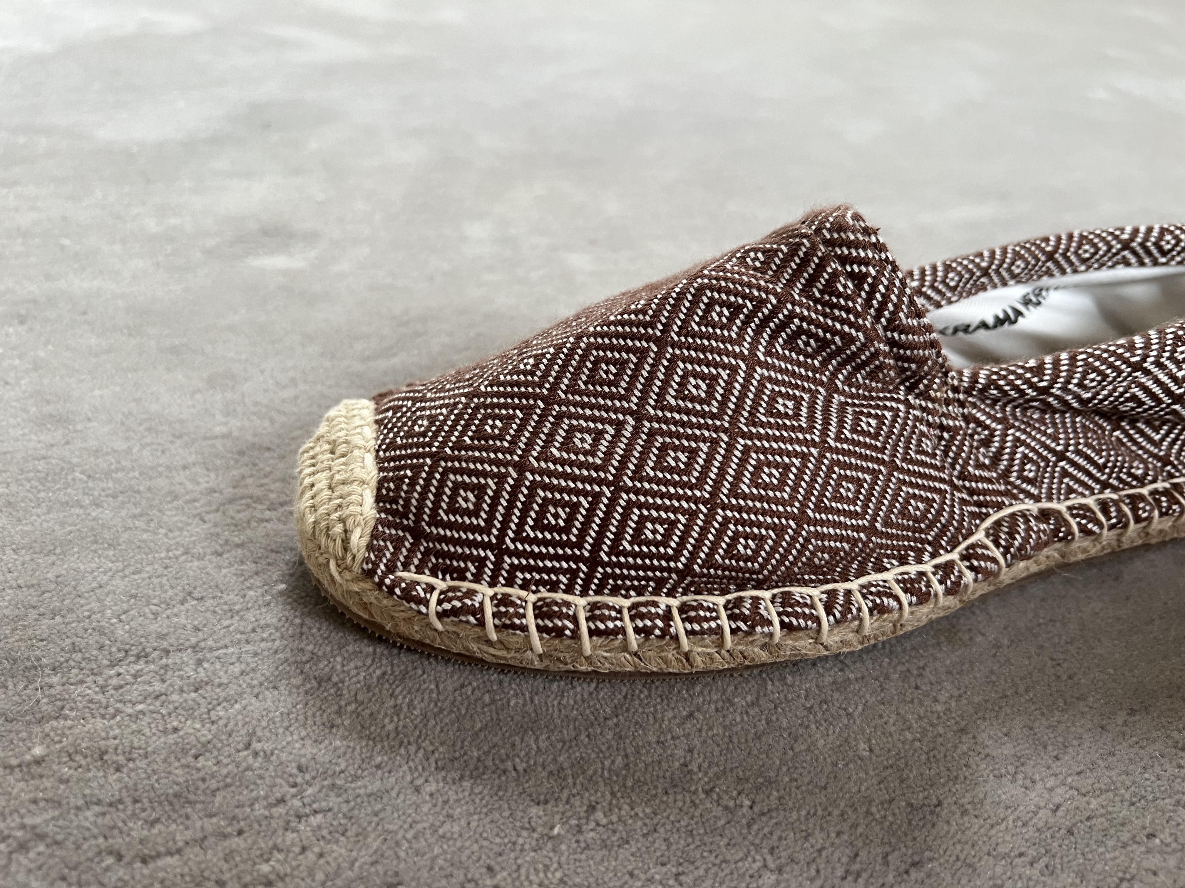 Les espadrilles Krama Heritage Diamond Bronze 5