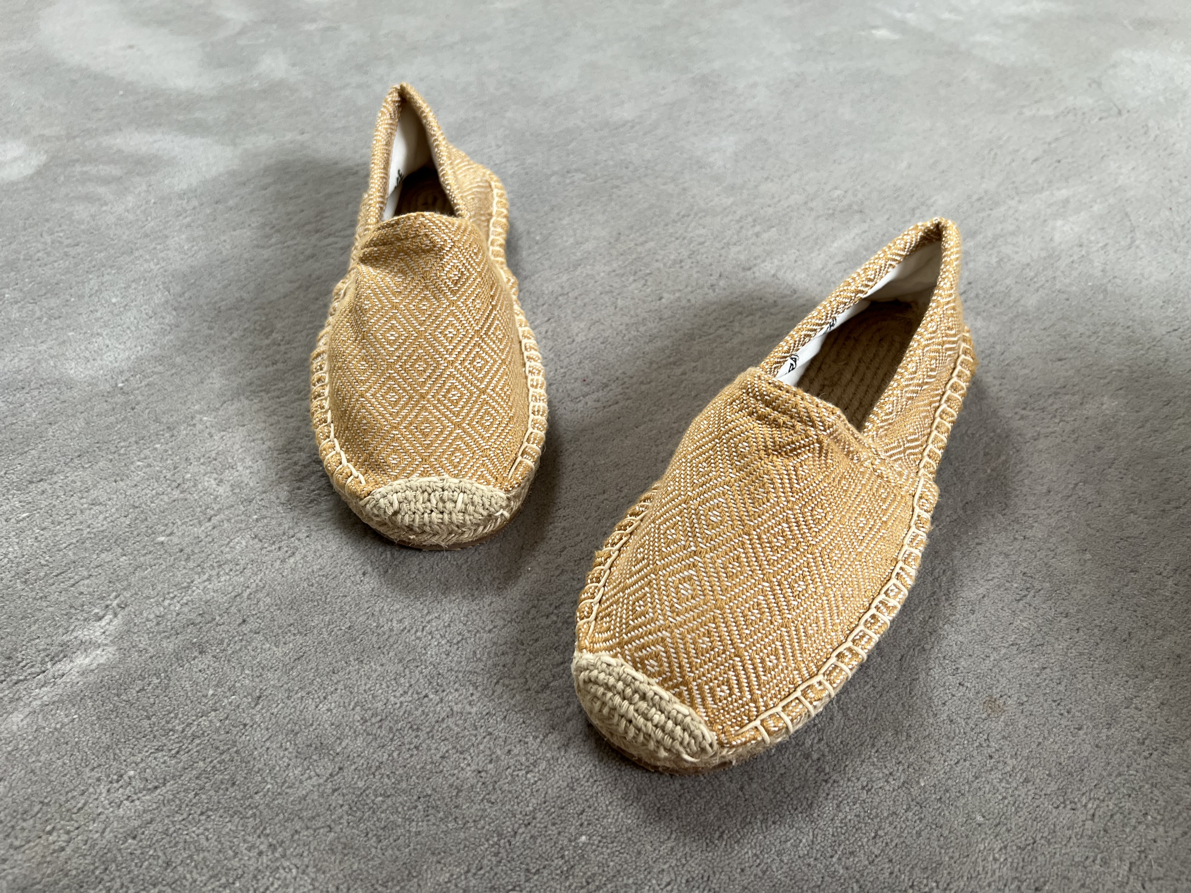 Les espadrilles Krama Heritage Diamond Or 6