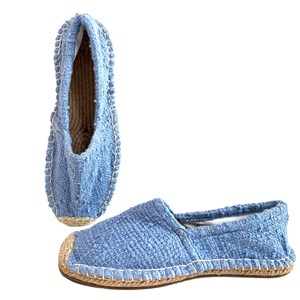 Les espadrilles Krama Heritage Naturelles Azur