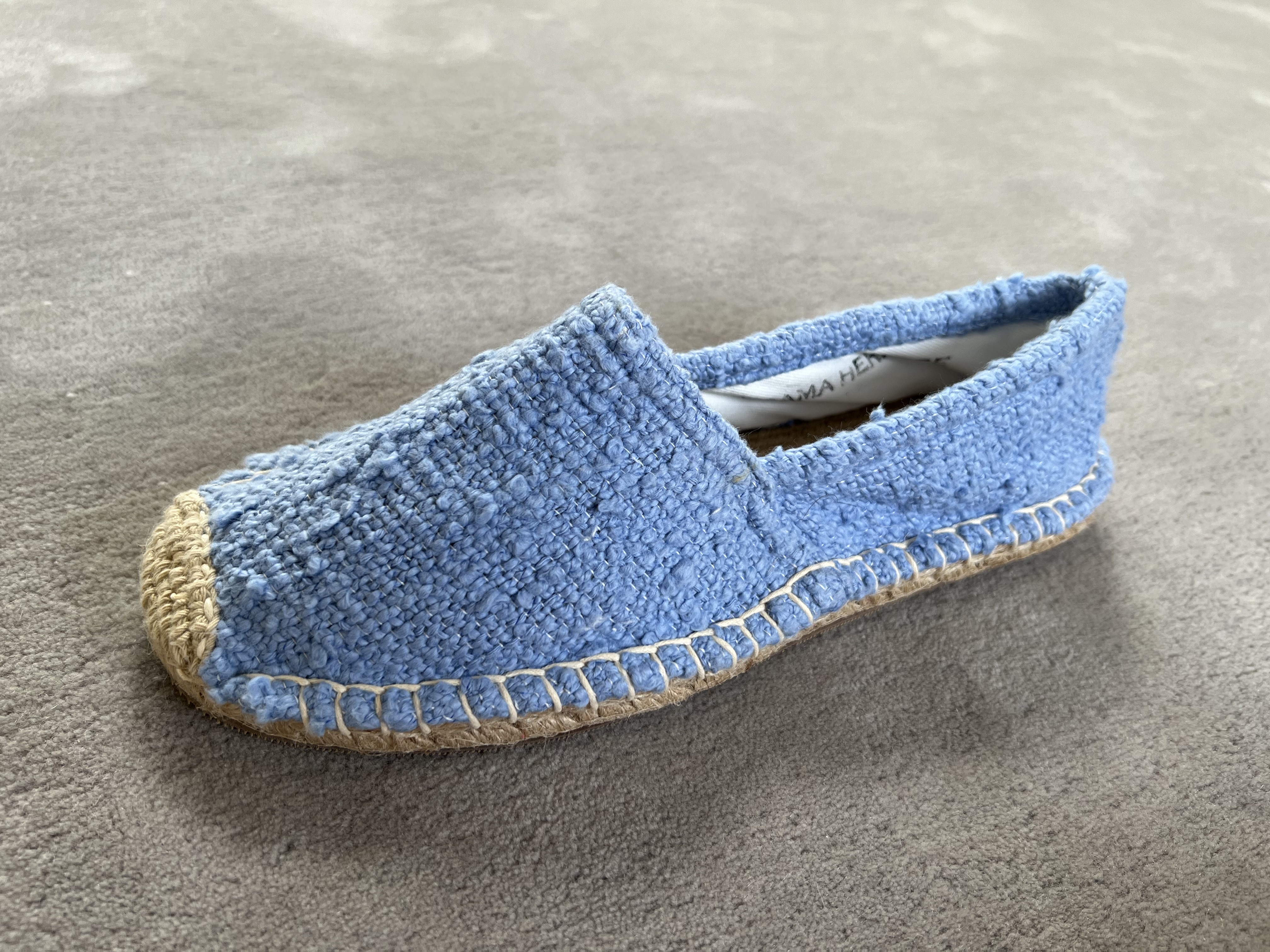 Les espadrilles Krama Heritage Naturelles Azur 5