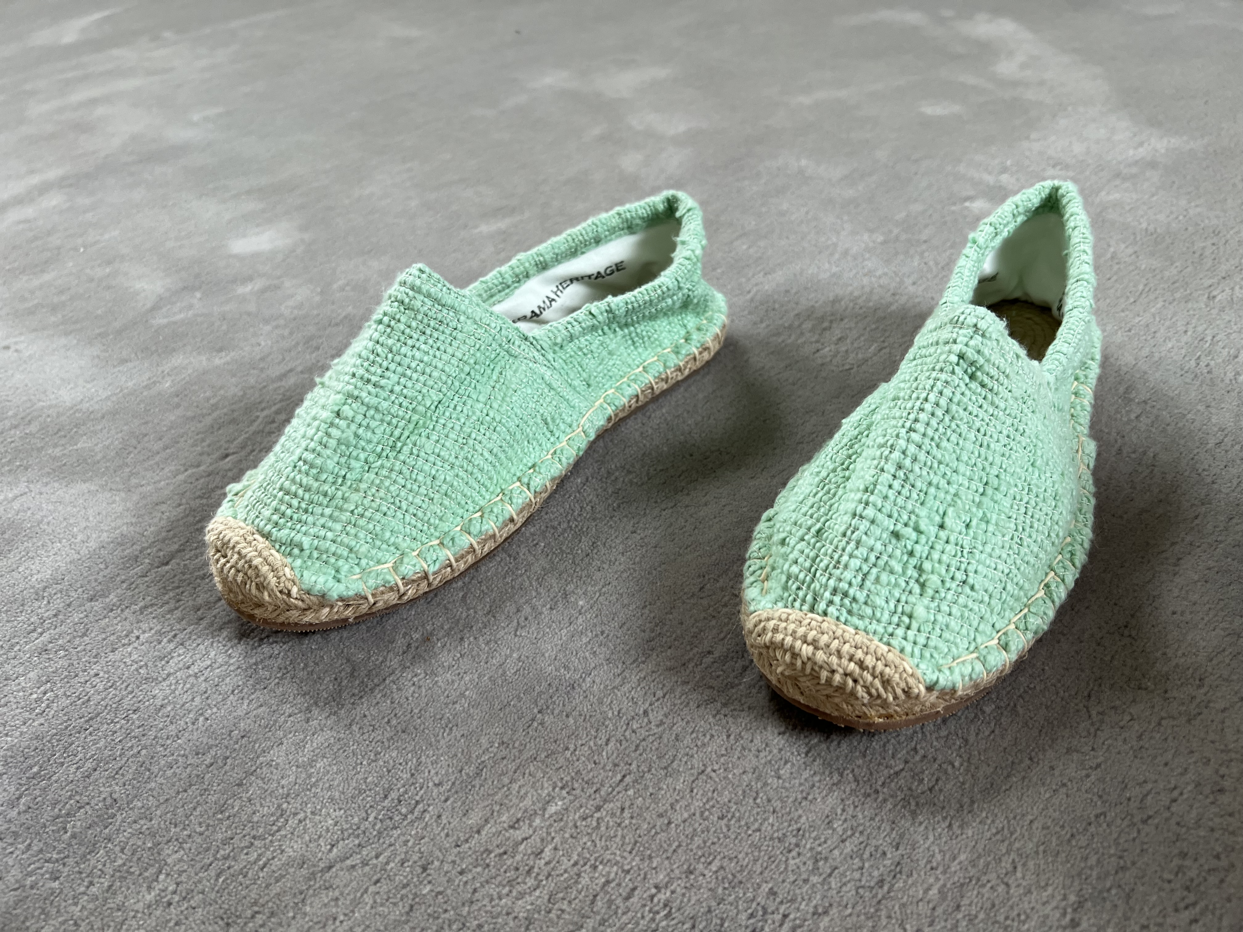 Les espadrilles Krama Heritage Naturelles Jade 6