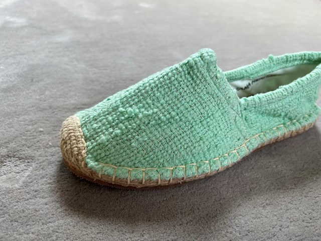 Les espadrilles Krama Heritage Naturelles Jade 5