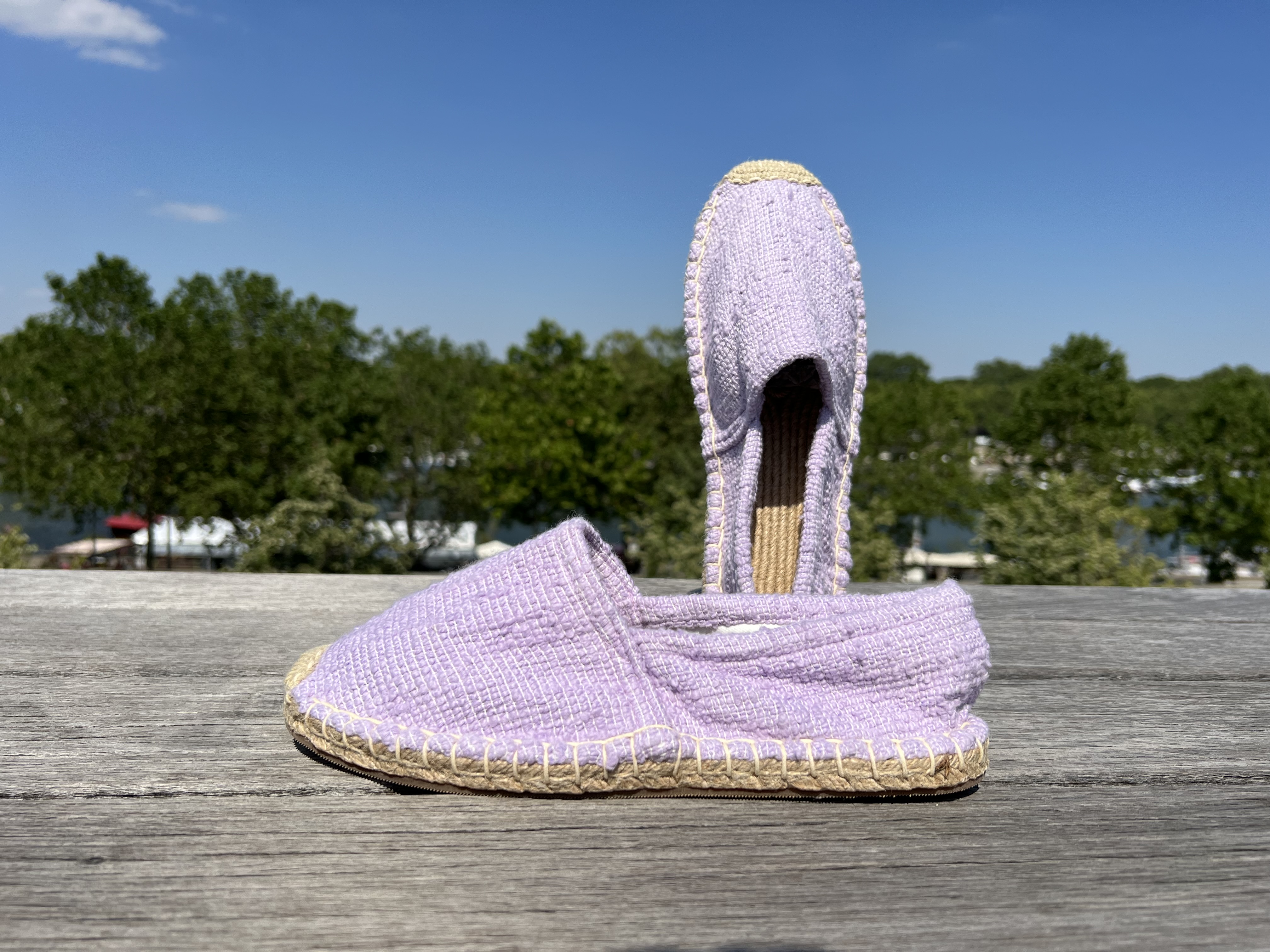 Les espadrilles Krama Heritage Naturelles Parme 3