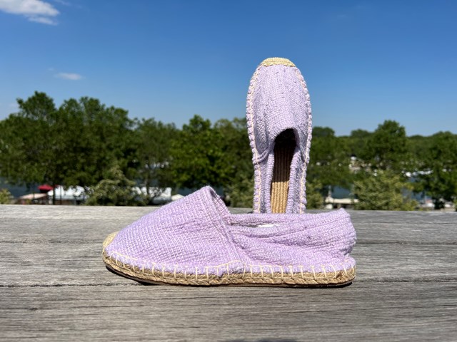 Les espadrilles Krama Heritage Naturelles Parme 3