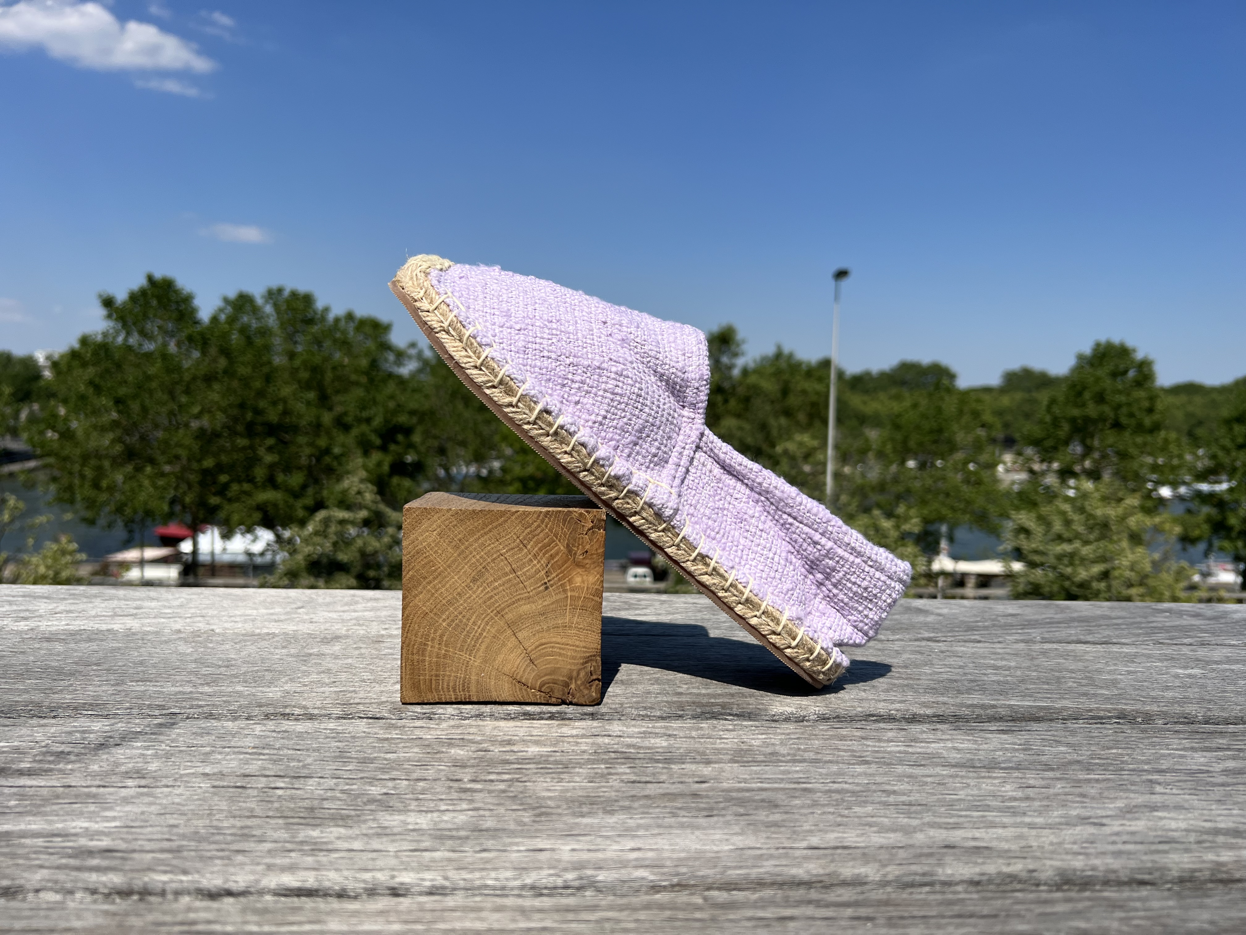 Les espadrilles Krama Heritage Naturelles Parme 4