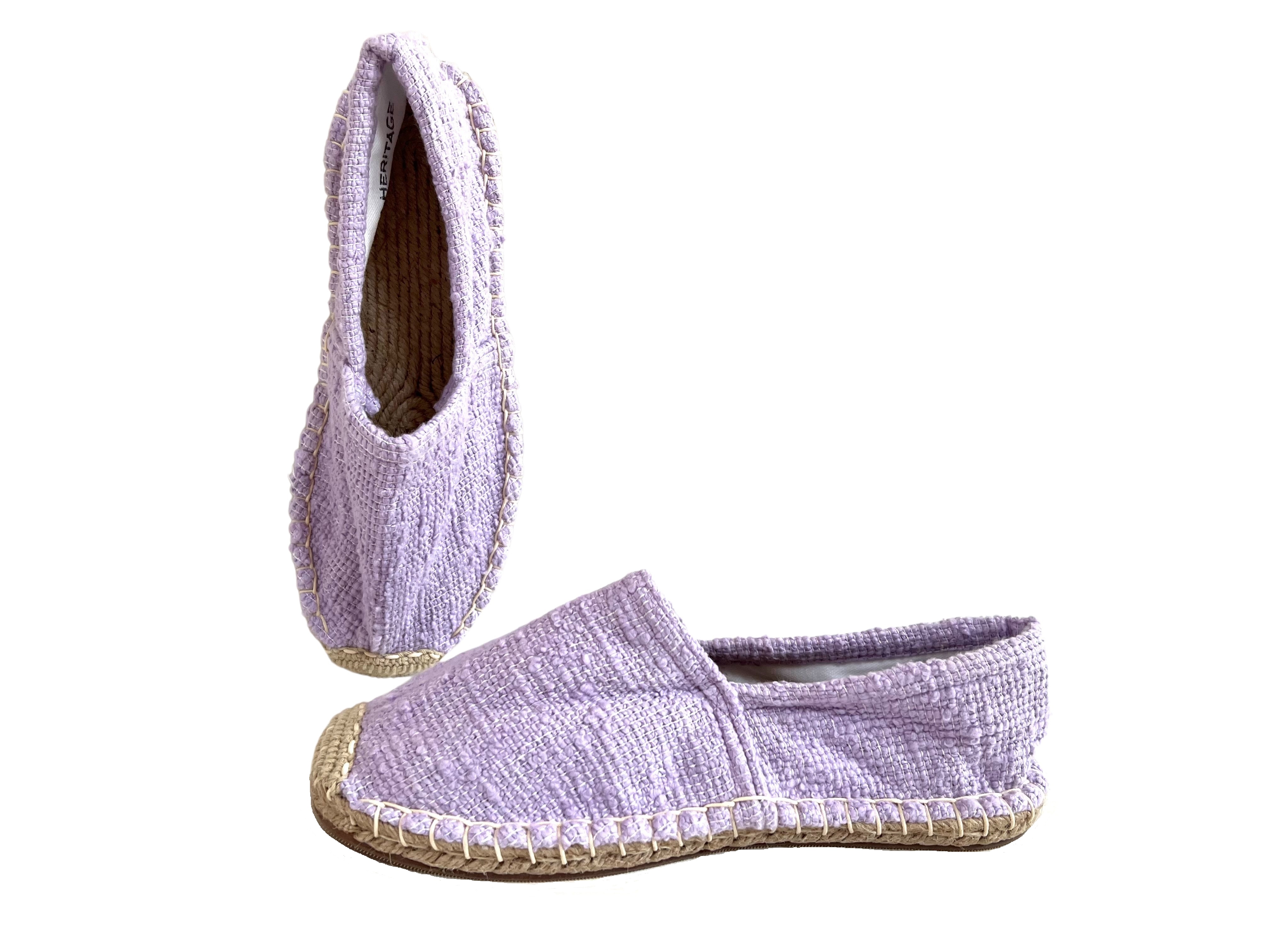 Les espadrilles Krama Heritage Naturelles Parme 2