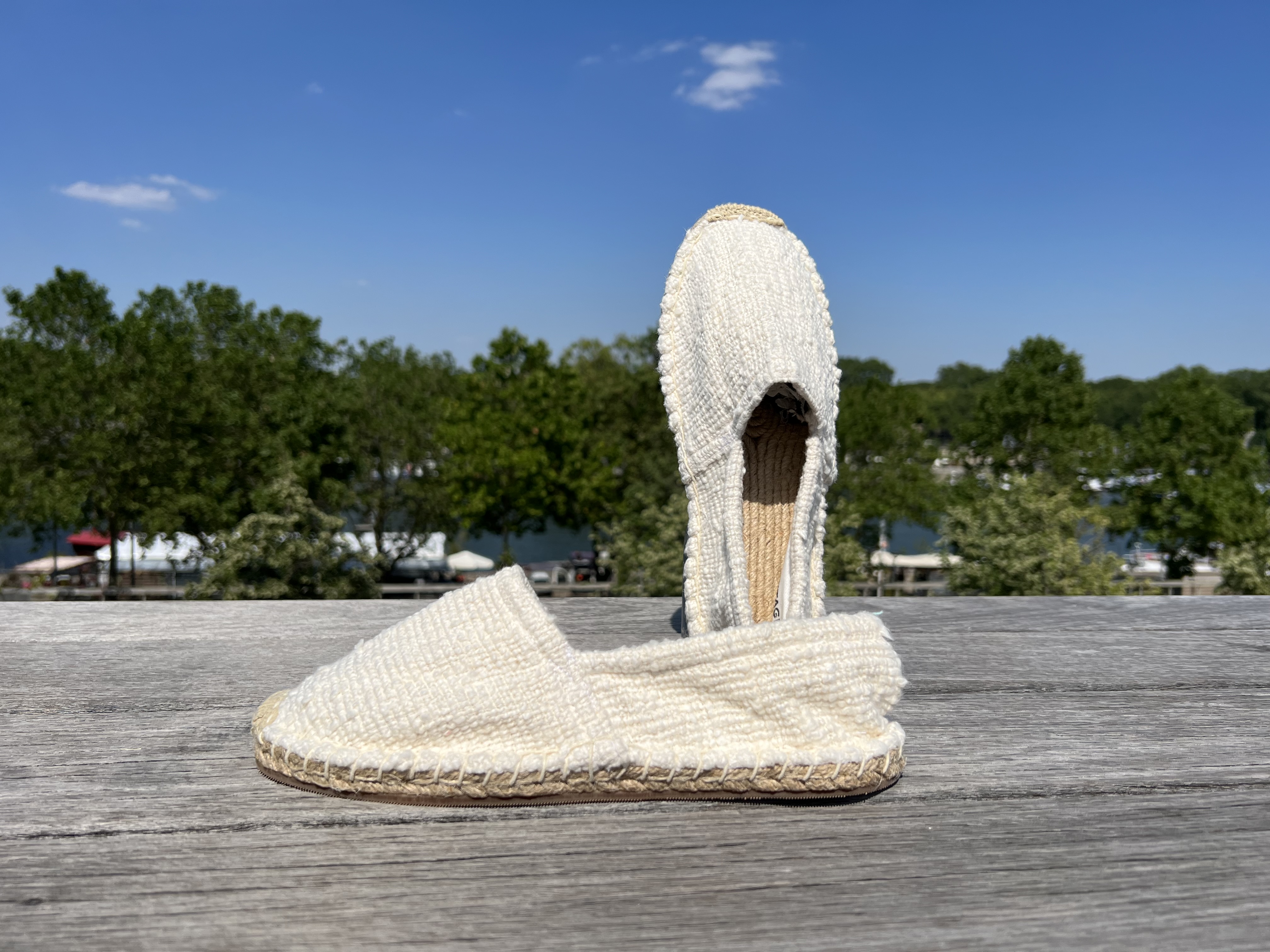 Les espadrilles Krama Heritage Naturelles Ivoire 2