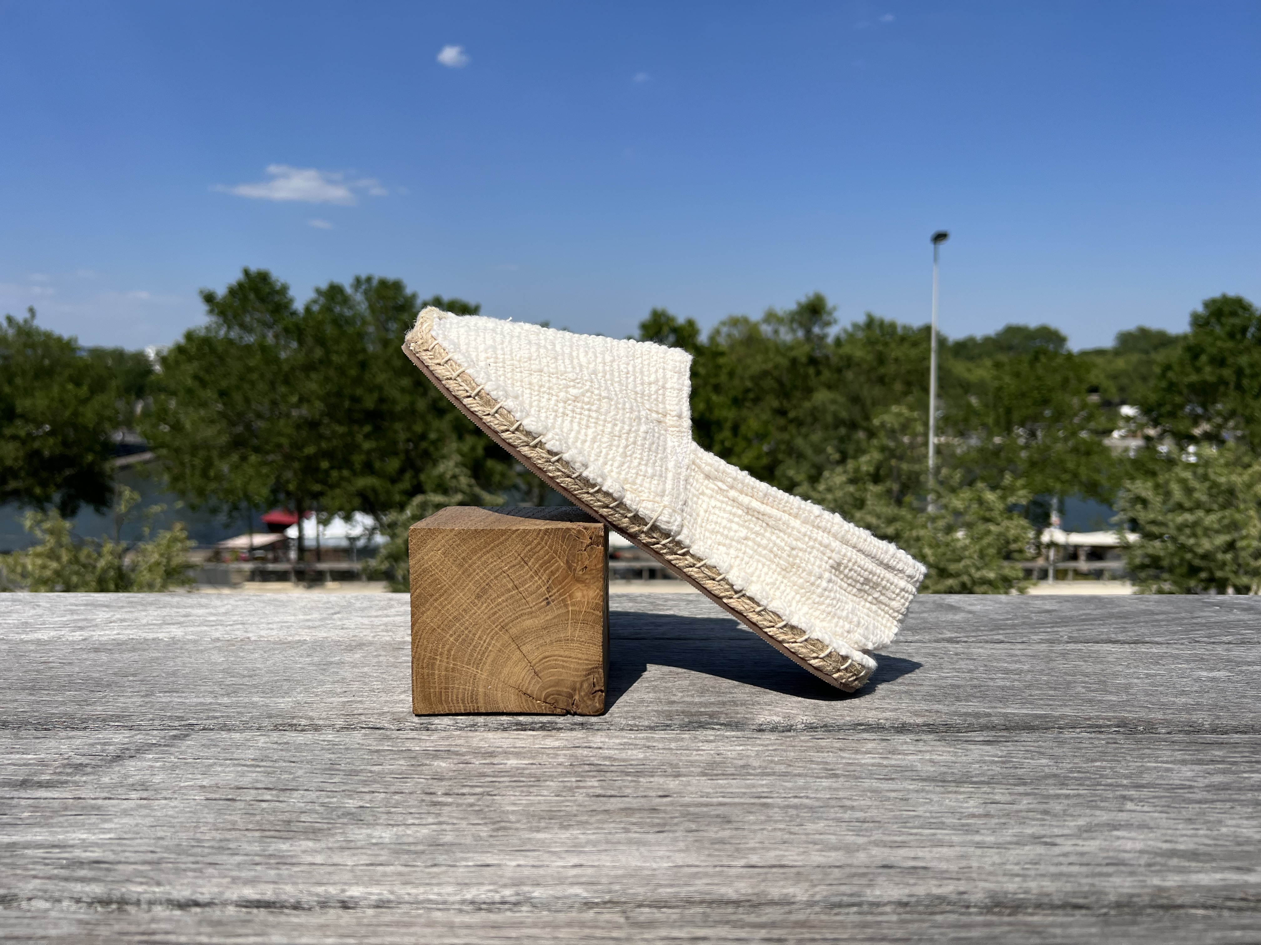 Les espadrilles Krama Heritage Naturelles Ivoire 3