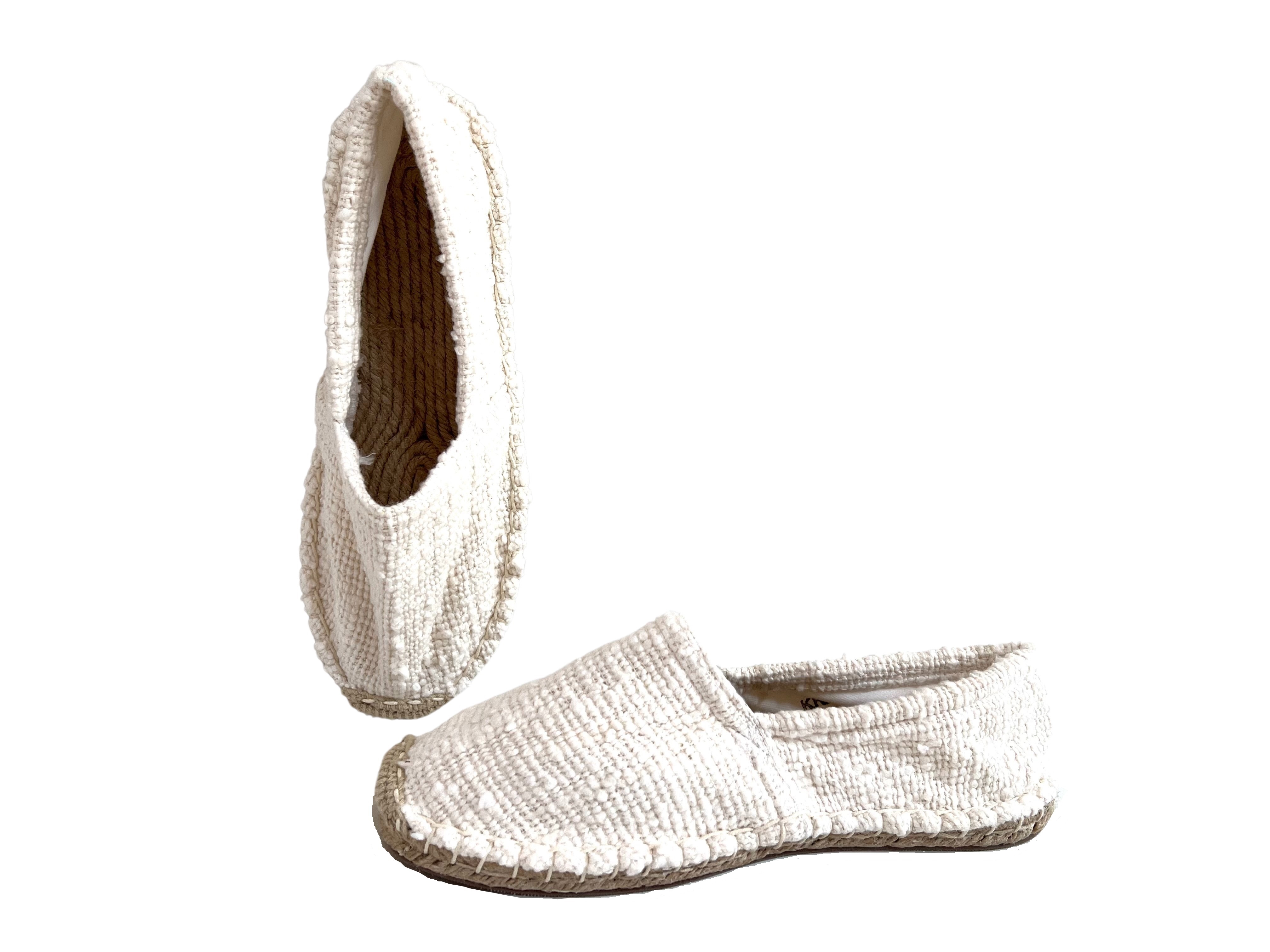 Les espadrilles Krama Heritage Naturelles Ivoire 4
