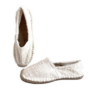 Les espadrilles Krama Heritage Naturelles Ivoire